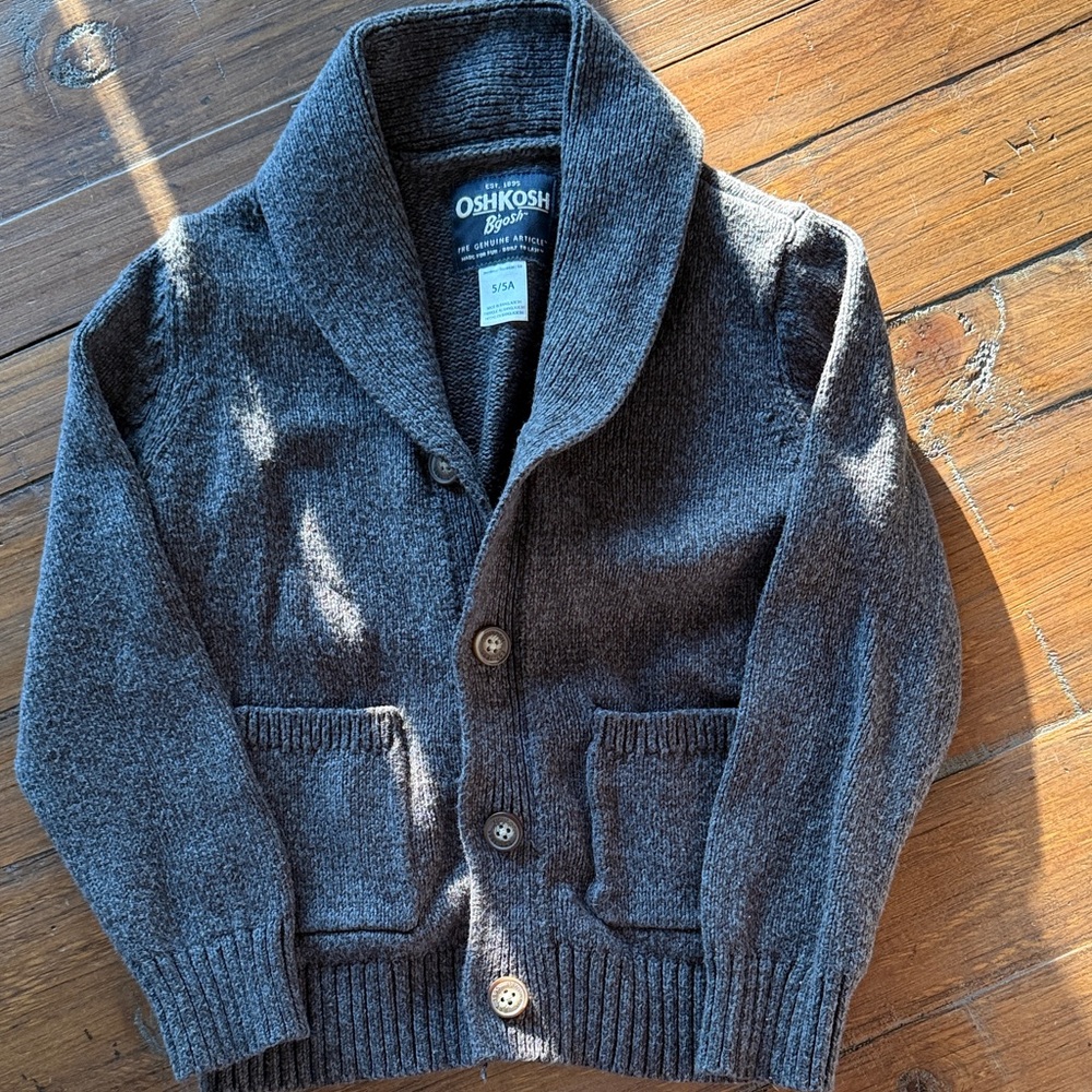 OshKosh B'gosh Charcoal Kids sweater